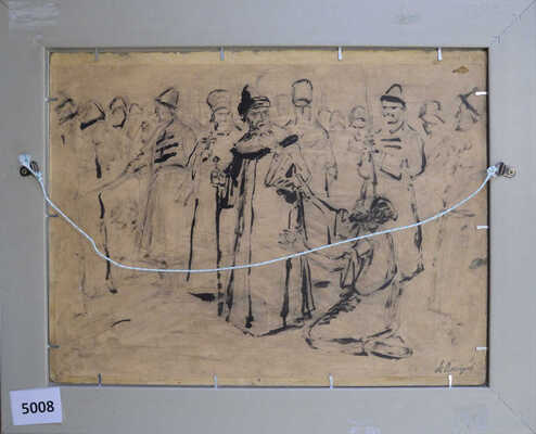 Петров Алексей Александрович. Ранняя весна. Пейзаж (на оборотной стороне эскиз к картине «Борис Годунов»)